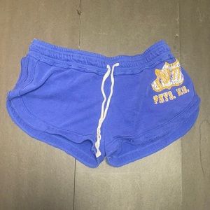 Twentyone Medium Blue PHYS ED Gym Pull String Shorts